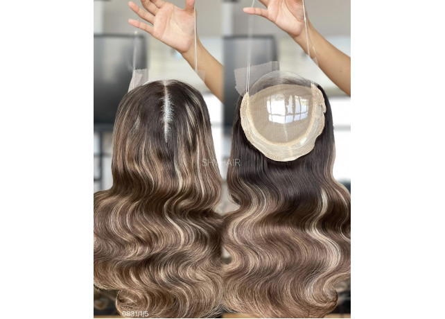 Peruca Partiala Super Volum Balayage #6/ #10/ #12